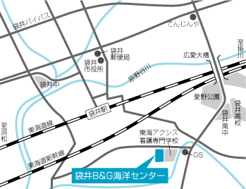 袋井B&G海洋センター：地図